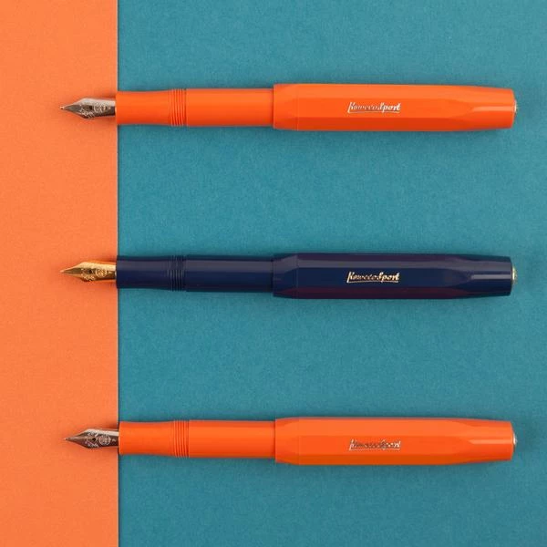 Kaweco Navy Blue Sport Fountain Pen 4 Kaweco Navy Blue Sport Fountain Pen