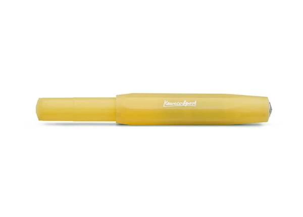Kaweco Frosted Sport Fountain Pen Sweet Banana 1 Kaweco Frosted Sport Fountain Pen Sweet Banana