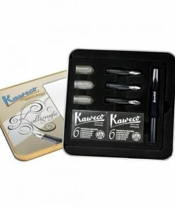 Kaweco Calligraphy Set Black 1 Fountain Pen 4 Nibs
