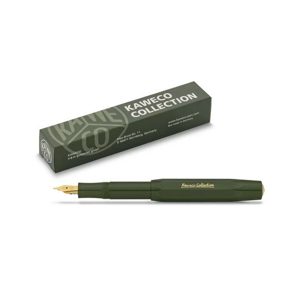 Kaweco Collection Fountain Pen Dark Olive 1 Kaweco Collection Fountain Pen Dark Olive