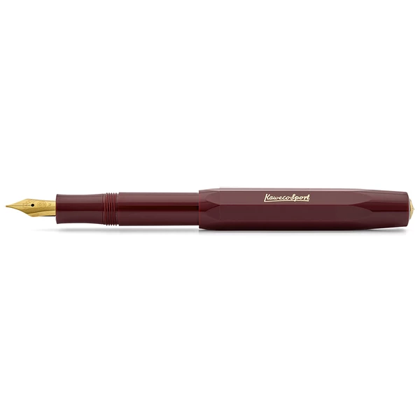 Kaweco Sport Fountain Pen Bordeaux 1 Kaweco Sport Fountain Pen Bordeaux