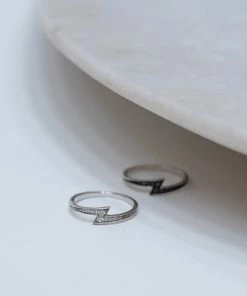 Zoe and Morgan Zap White Gold Diamond Ring