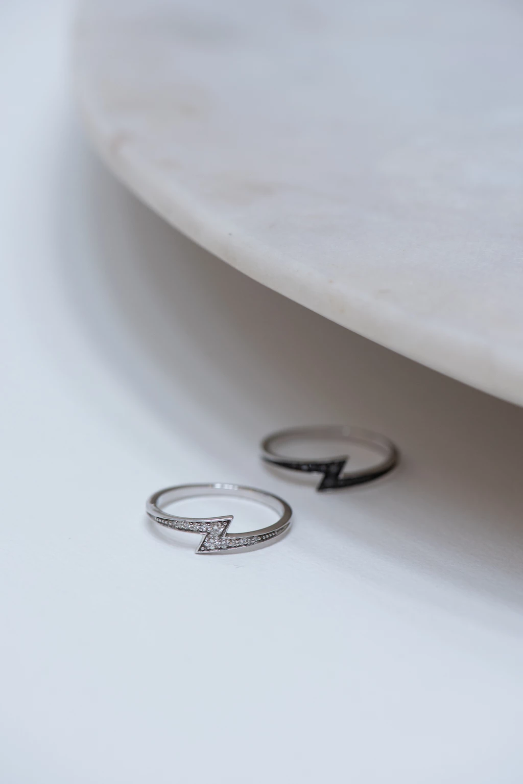 Zoe and Morgan Zap White Gold Diamond Ring 1 Zoe and Morgan Zap White Gold Diamond Ring