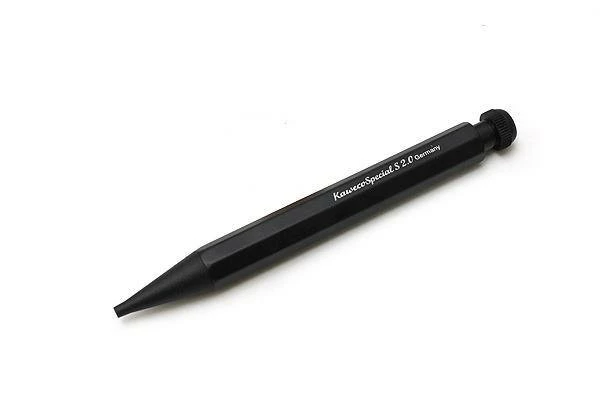 Kaweco " Special S Mechanical Pencil Black 2.0 Mm W/o Eraser Art. 10000536" 2 Kaweco " Special S Mechanical Pencil Black 2.0 Mm W/o Eraser Art. 10000536"