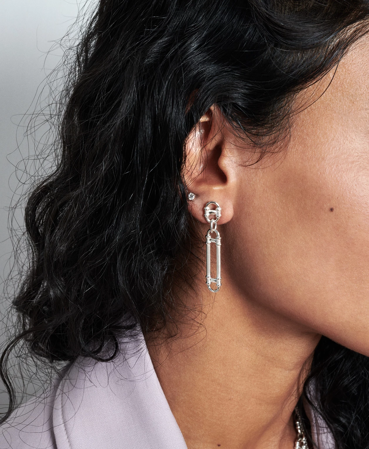 Zoe and Morgan Prana Earrings Silver 3 Zoe and Morgan Prana Earrings Silver