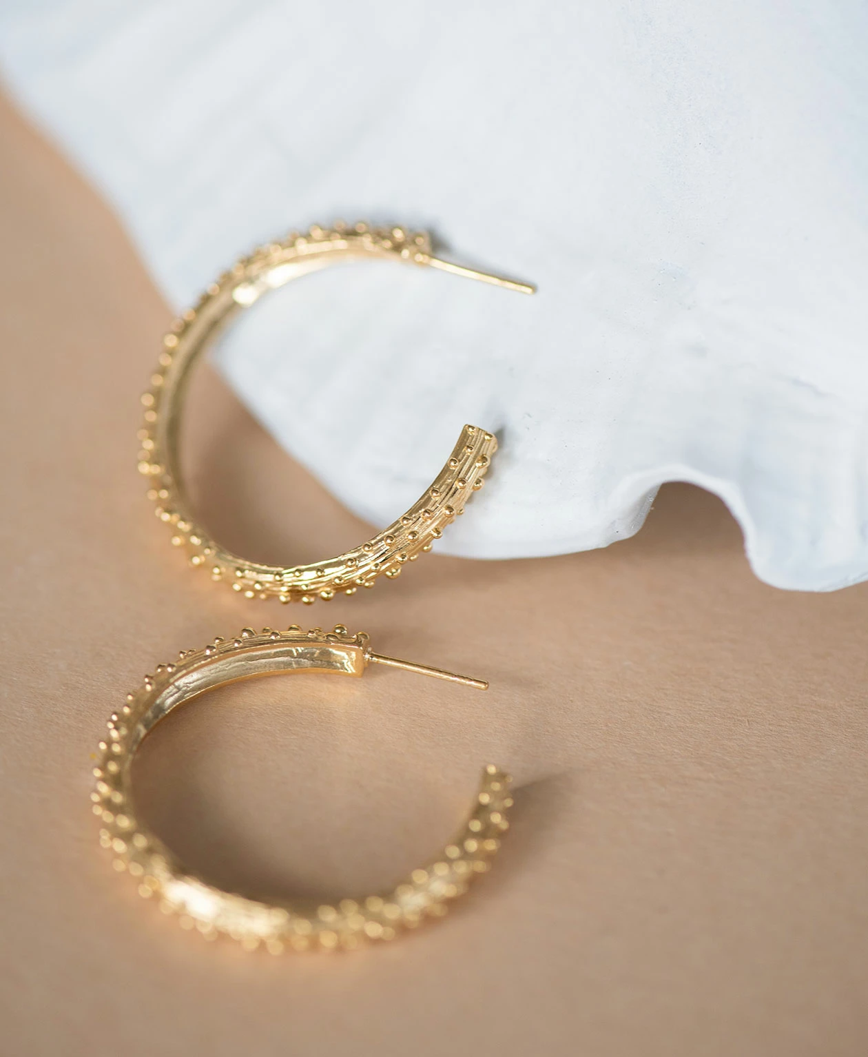 Zoe and Morgan Komodo Gold Hoops 1 Zoe and Morgan Komodo Gold Hoops