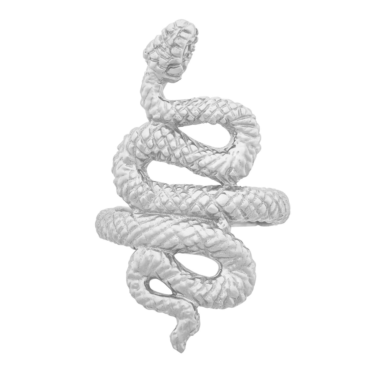 Zoe and Morgan Kundalini Snake Silver Ring 3 Zoe and Morgan Kundalini Snake Silver Ring