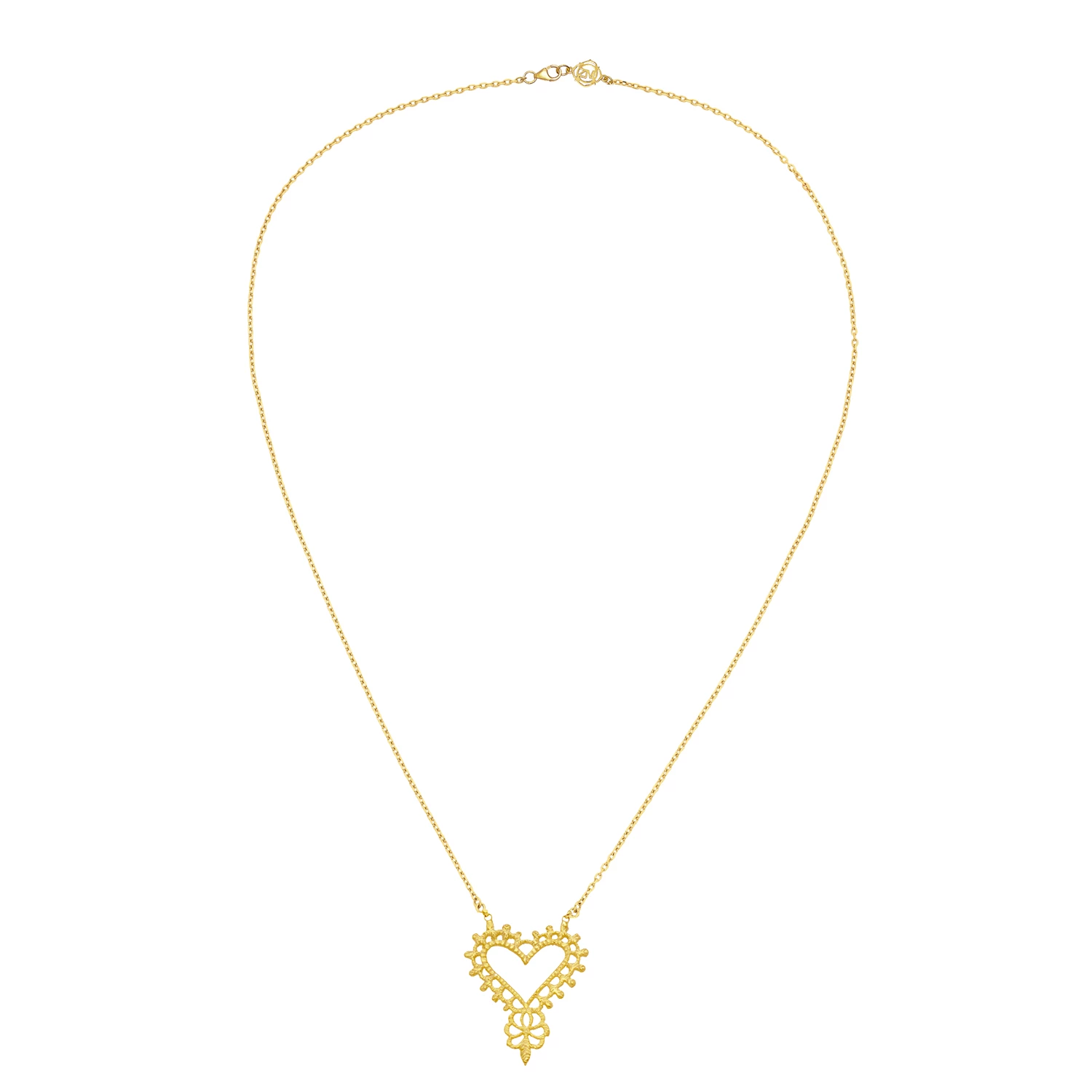 Zoe and Morgan Gold Mini Gypsy Love Necklace 4 Zoe and Morgan Gold Mini Gypsy Love Necklace