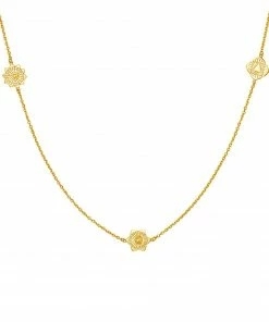 Zoe and Morgan 7 Chakra Necklace Gold 7 Zoe and Morgan 7 Chakra Necklace Gold