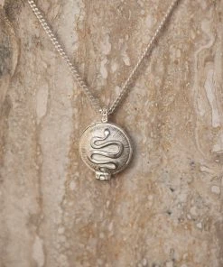 Zoe and Morgan Luna Transformation Locket Silver