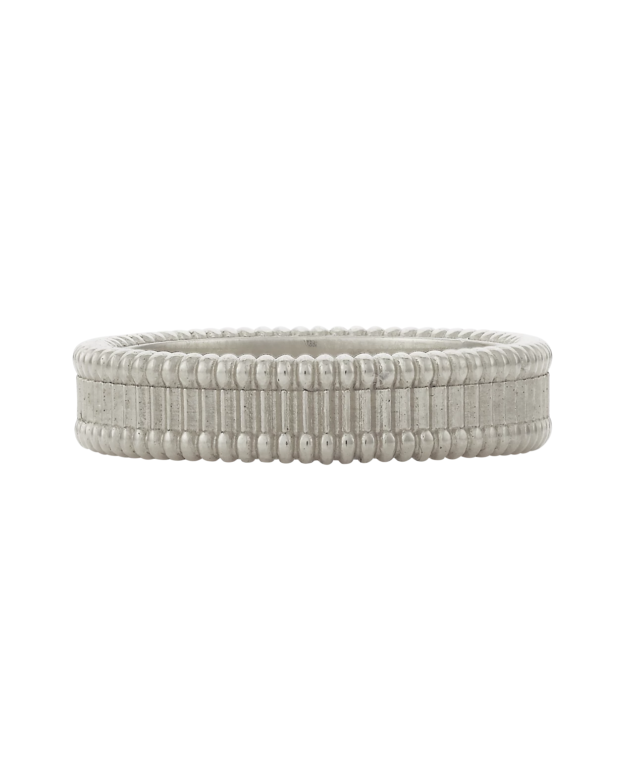 Zoe and Morgan Connected Stacker Silver Ring 3 Zoe and Morgan Connected Stacker Silver Ring