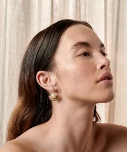 Zoe and Morgan Adella Gold and Pearl Earring 9 Zoe and Morgan Adella Gold and Pearl Earring