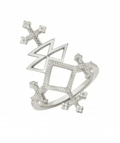 Zoe and Morgan Talitha Ring Silver