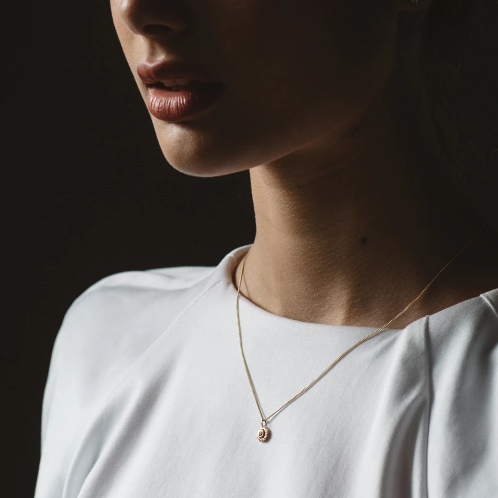 Zoe and Morgan Gold & Yellow Sapphire Solar Plexus Chakra Necklace 4 Zoe and Morgan Gold & Yellow Sapphire Solar Plexus Chakra Necklace