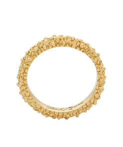 Zoe and Morgan Komodo Stacker Gold Ring