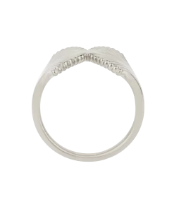 Zoe and Morgan Ariel Ring Silver