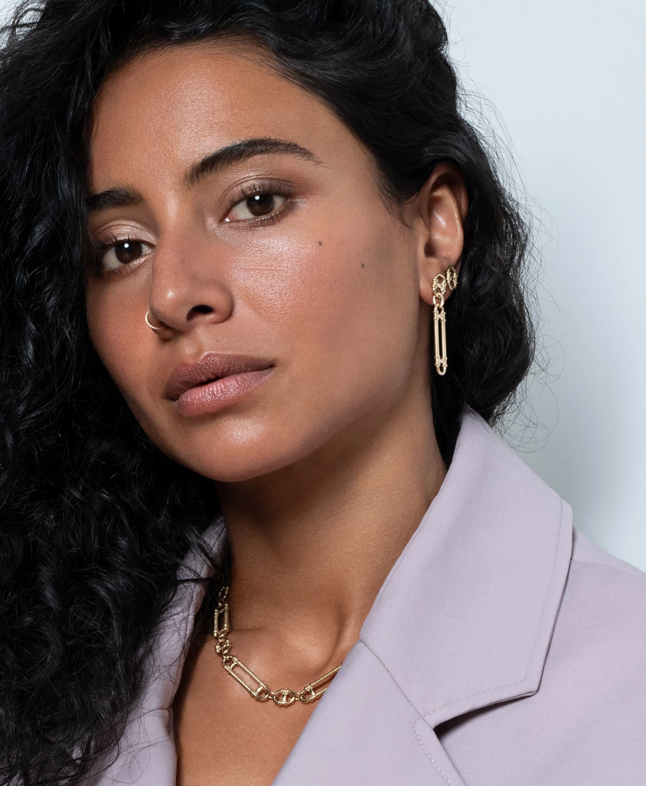 Zoe and Morgan Prana Earrings Gold 3 Zoe and Morgan Prana Earrings Gold