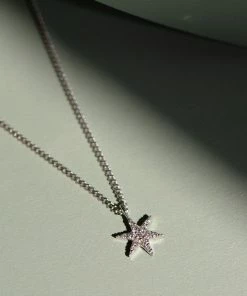 Zoe and Morgan Mini Anahata Diamond Necklace