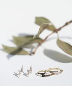 Zoe and Morgan Zap Ring White Gold Black Diamond 8 Zoe and Morgan Zap Ring White Gold Black Diamond