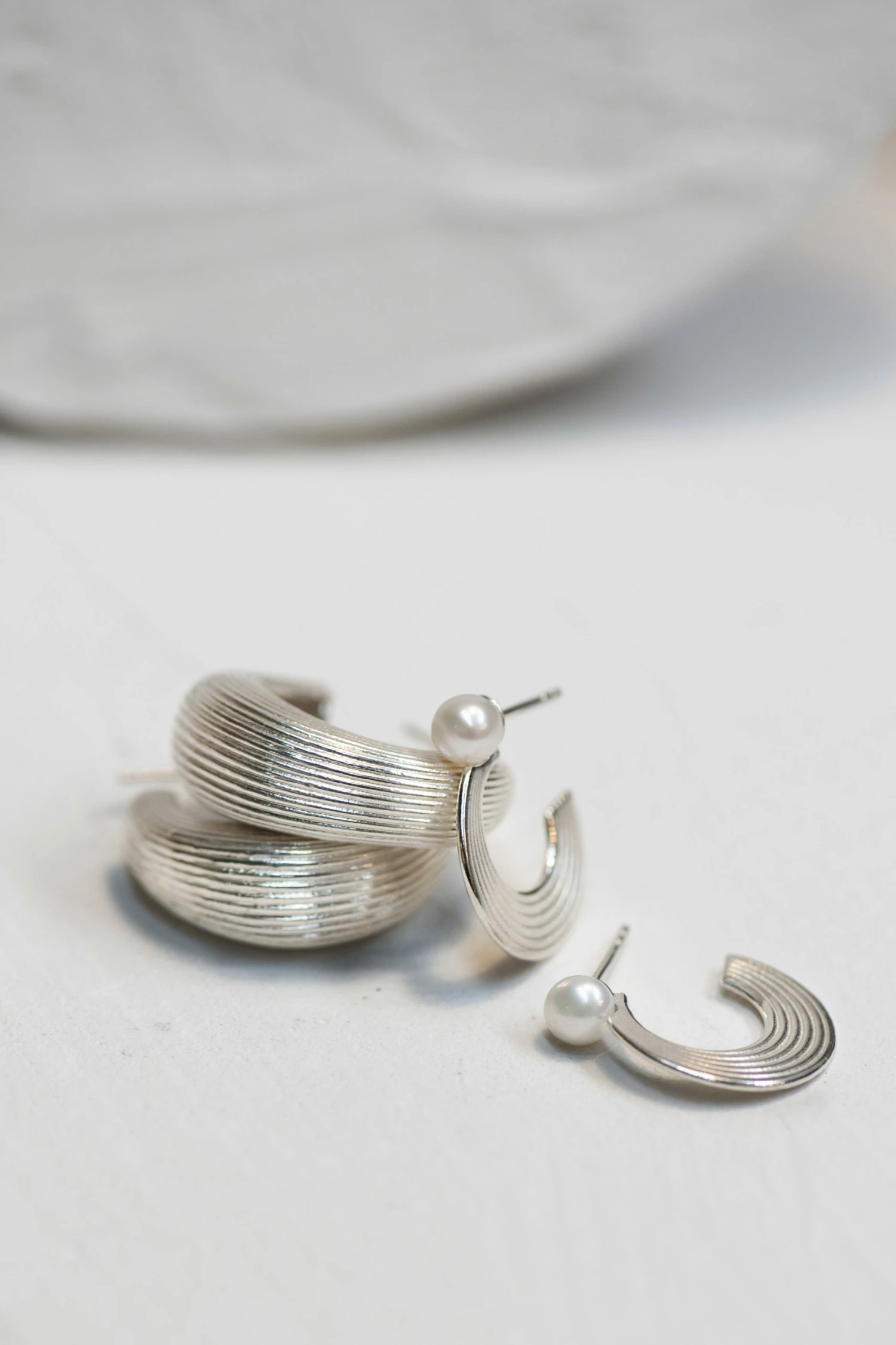 Zoe and Morgan Sirena Silver Earring 3 Zoe and Morgan Sirena Silver Earring