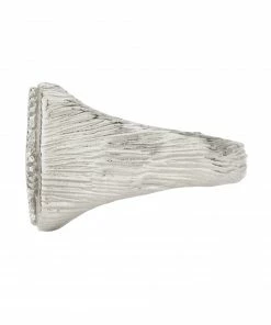 Zoe and Morgan Freedom Mens Signet Ring Silver