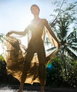 Zoe and Morgan Third Chakra Silver Necklace