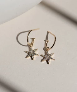 Zoe and Morgan Mini Anahata Diamond Single Hoop