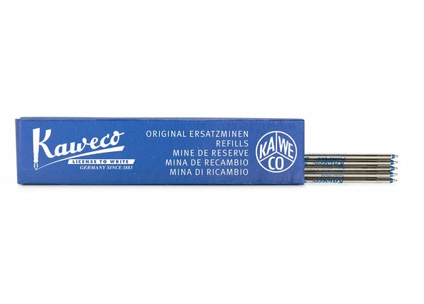 Kaweco D1 Ballpoint Pen Refill Blue 1mm Pack Of 5 1 Kaweco D1 Ballpoint Pen Refill Blue 1mm Pack Of 5