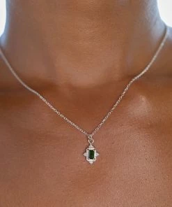 Zoe and Morgan Marina Necklace Silver 11 Zoe and Morgan Marina Necklace Silver