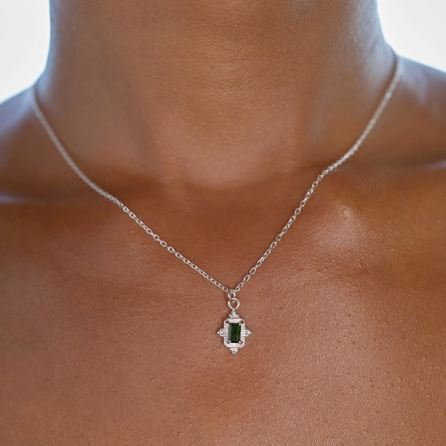 Zoe and Morgan Marina Necklace Silver 6 Zoe and Morgan Marina Necklace Silver