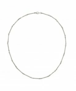 Zoe and Morgan Ameena Chain Necklace 40cm Silver