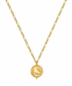 Zoe and Morgan Wild Necklace Gold with White Zircon 8 Zoe and Morgan Wild Necklace Gold with White Zircon