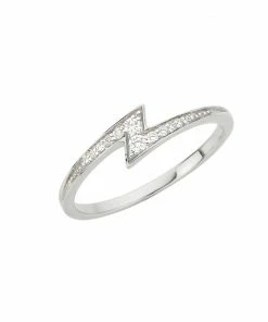 Zoe and Morgan Zap White Gold Diamond Ring 6 Zoe and Morgan Zap White Gold Diamond Ring