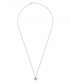 Zoe and Morgan Sixth Chakra Silver Necklace