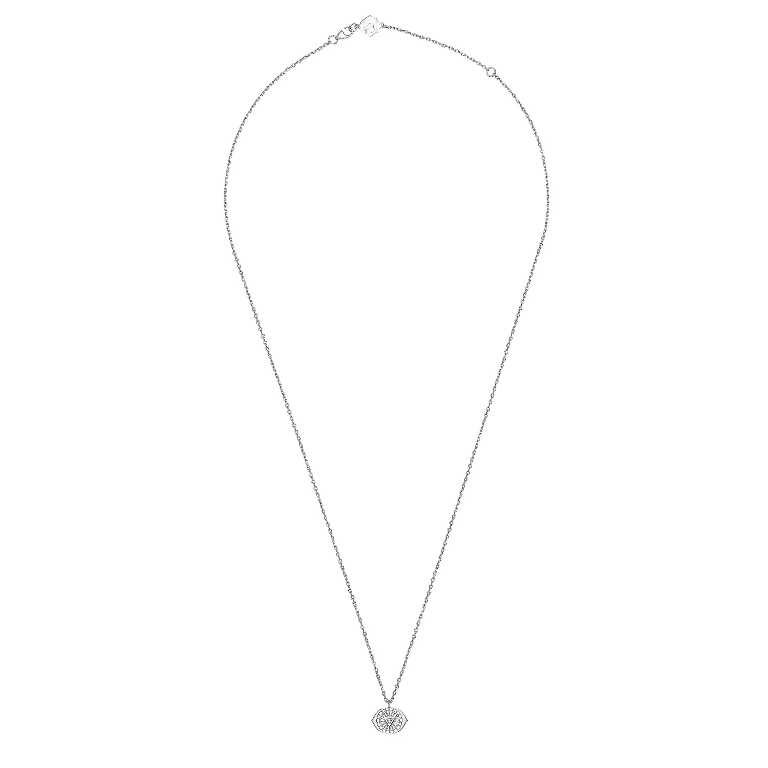 Zoe and Morgan Sixth Chakra Silver Necklace 2 Zoe and Morgan Sixth Chakra Silver Necklace