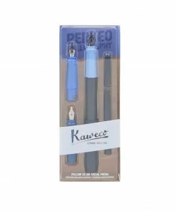 Kaweco Perkeo Calligraphy Set - Blue