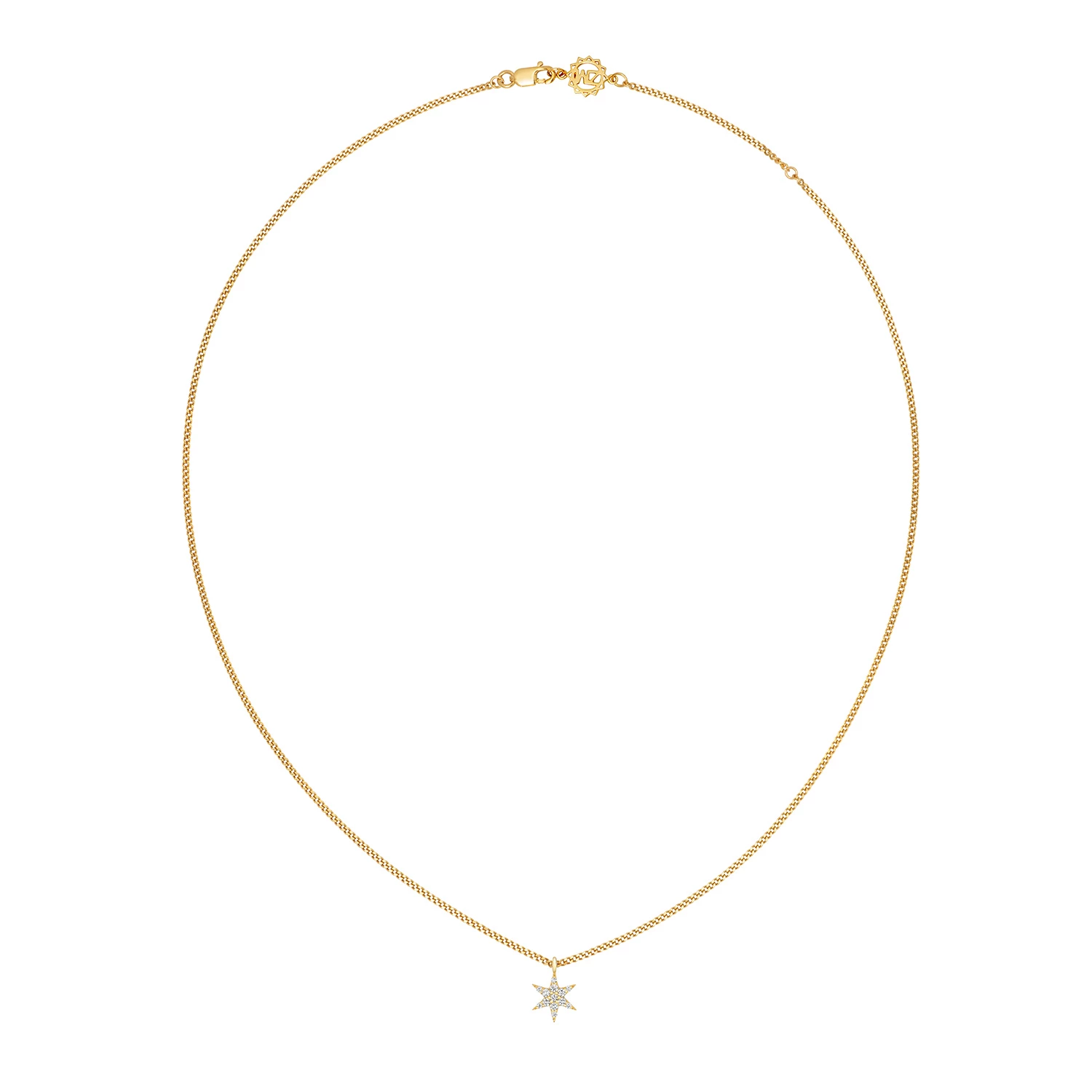 Zoe and Morgan Mini Anahata Diamond Necklace 4 Zoe and Morgan Mini Anahata Diamond Necklace