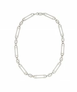 Zoe and Morgan Prana Chain 40cm Silver