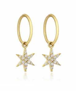 Zoe and Morgan Mini Anahata Diamond Single Hoop