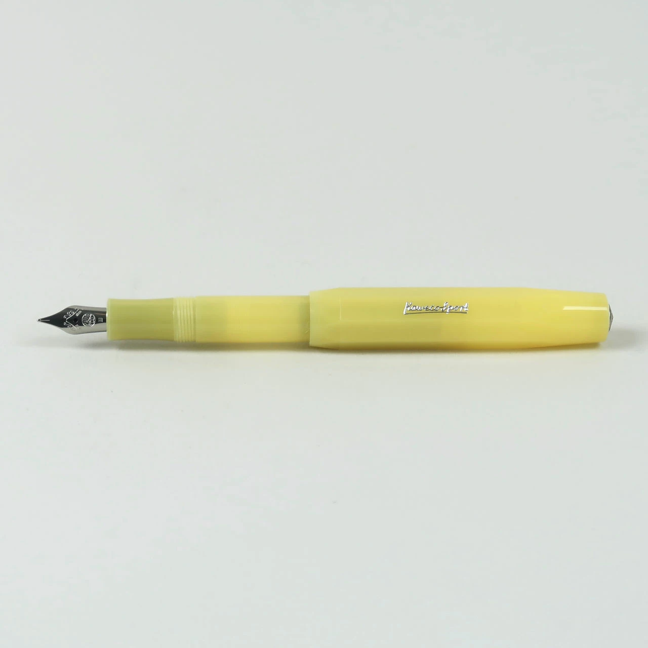 Kaweco Frosted Sport Fountain Pen - Banana 3 Kaweco Frosted Sport Fountain Pen - Banana