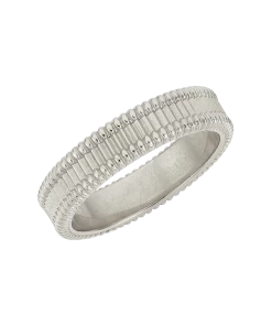 Zoe and Morgan Connected Stacker Silver Ring 8 Zoe and Morgan Connected Stacker Silver Ring