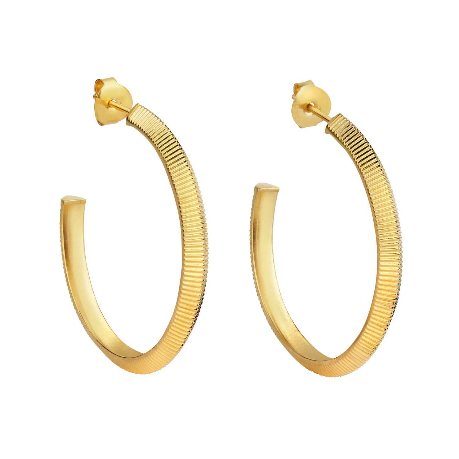 Zoe and Morgan Tasa Hoop Gold 4 Zoe and Morgan Tasa Hoop Gold