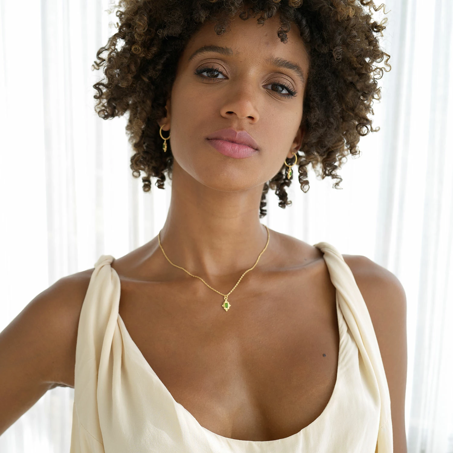 Zoe and Morgan Marina Necklace Gold 4 Zoe and Morgan Marina Necklace Gold