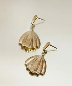 Zoe and Morgan Ariel Gold Earring