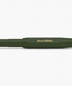 Kaweco Dark Olive Classic Sport Fountain Pen - F Point