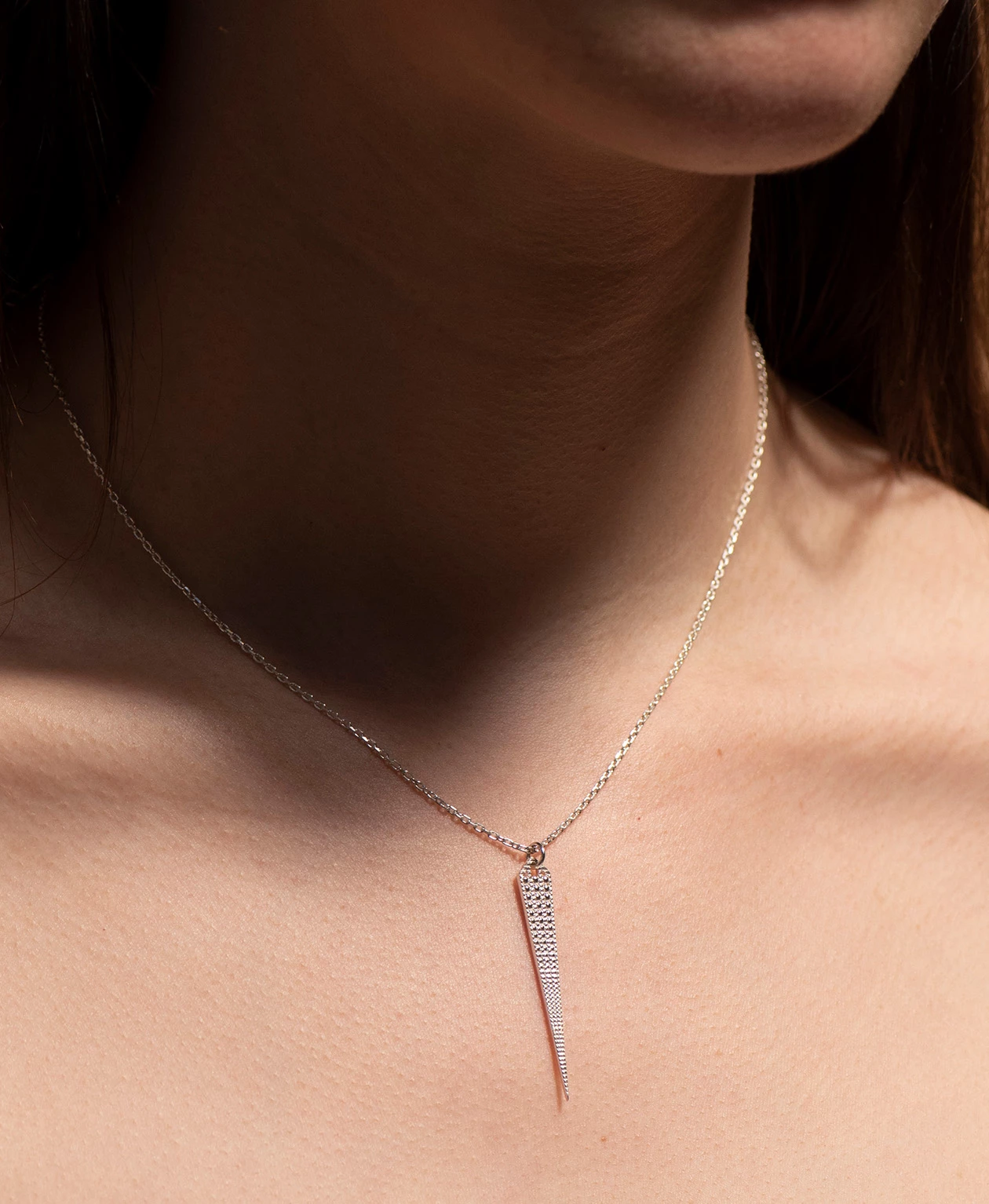 Zoe and Morgan Coralia Necklace Silver 2 Zoe and Morgan Coralia Necklace Silver