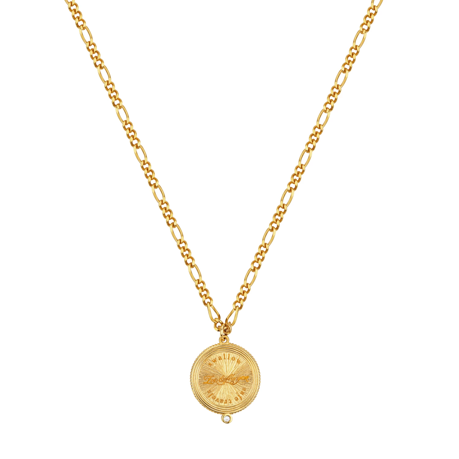 Zoe and Morgan Loyalty Necklace Gold 5 Zoe and Morgan Loyalty Necklace Gold
