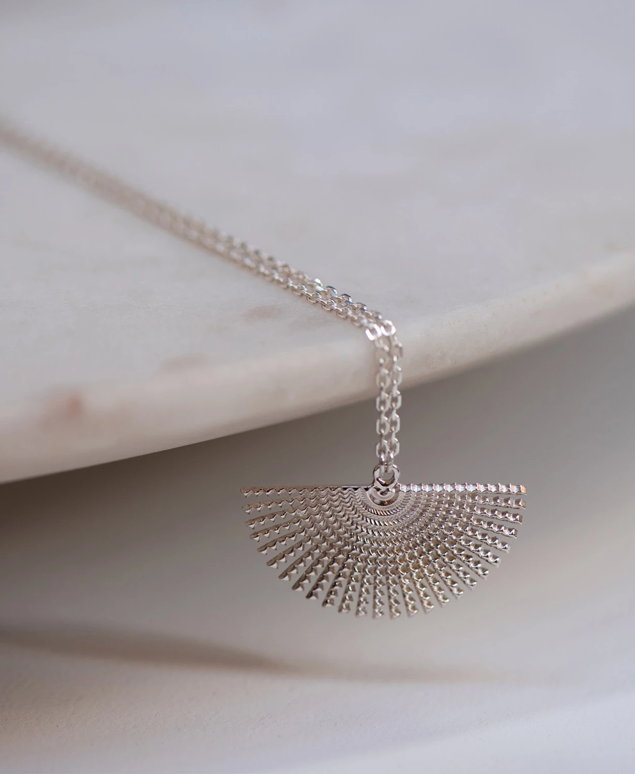 Zoe and Morgan Sol Silver Necklace 1 Zoe and Morgan Sol Silver Necklace