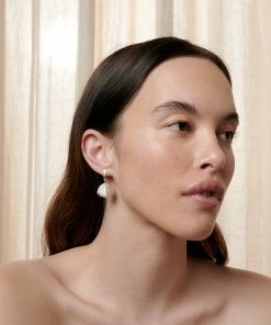 Zoe and Morgan Ariel Silver Earring