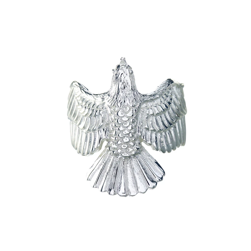 Zoe and Morgan Silver Falcon Ring 3 Zoe and Morgan Silver Falcon Ring